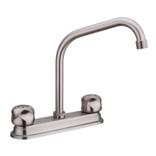 CE,IOS 9001 OEM/ODM Modern Chrome plated sink faucet, Kitchen 8inch Sink mixer